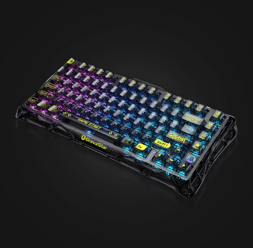GRAVASTAR MERCURY K1 LITE 75% WIRELESS MECHANICAL GAMING KEYBOARD thumbnail 2