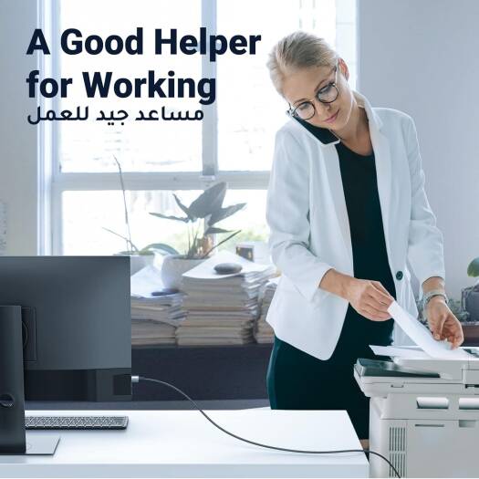 UGREEN US369 USB Type A To USB Type B 2.0 Cable Connector For Scanner, 2 Meter, Printer And Fax Machine Wired Cable Connection To PC, Laptop, Desktop Computers | 80803 thumbnail 5