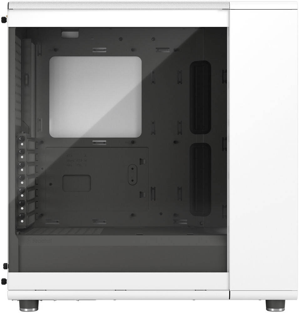 Fractal Design North Chalk White TG Clear Tint Gaming Case, Temp Glass Side Panel, Support Up to 360mm Radiator & 6x120mm Fans, 2 x 2.5/3.5" Drive Bays, USB-C 3.1 Gen 2, 2 x USB-A 3.1 | FD-C-NOR1C-04 thumbnail 5