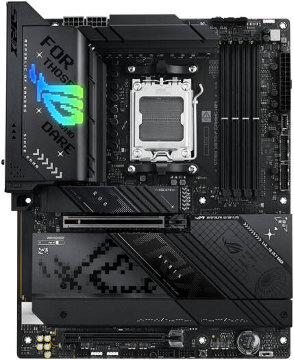 ASUS ROG Strix X870-F Gaming WiFi AM5 ATX Motherboard, AMD X870 Chipset, 4x DDR5 DIMM Slots, 192GB Max Memory, 4x M.2 Slots, 1x PCIe 5.0 x16 | 90MB1IV0-M0EAY0 thumbnail 2