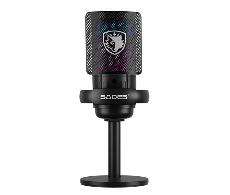 SADES ME6S TYTO GAMING MICROPHONE - BLACK thumbnail 2
