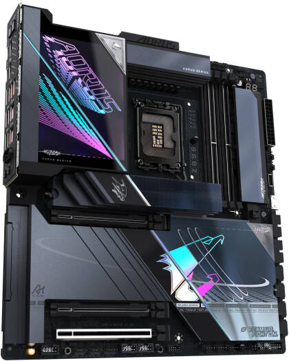 GIGABYTE Z890 Aorus Master AI TOP LGA 1851 E-ATX Motherboard, Intel Z890 Chipset, 4x DDR5 DIMM Slots, Up to 256GB Max Memory, 2x PCIe 5.0 x16 Slot, 4x M.2 Slots | Z890-A-MASTER-AI-TOP thumbnail 5