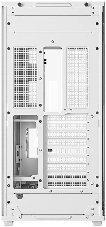 Deepcool CH780 Full Tower ATX+ PC Case, Panoramic Glass Panel, Vertical Mount Gen 4 Riser Cable, Up to 420mm AIO, Trinity 140mm ARGB Fans, Type-C, 4x USB 3.0, White | R-CH780-WHADE41-G-1 thumbnail 9