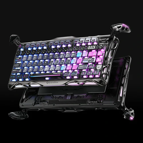 GRAVASTAR MERCURY K1 PRO 75% WIRELESS MECHANICAL GAMING KEYBOARD thumbnail 4