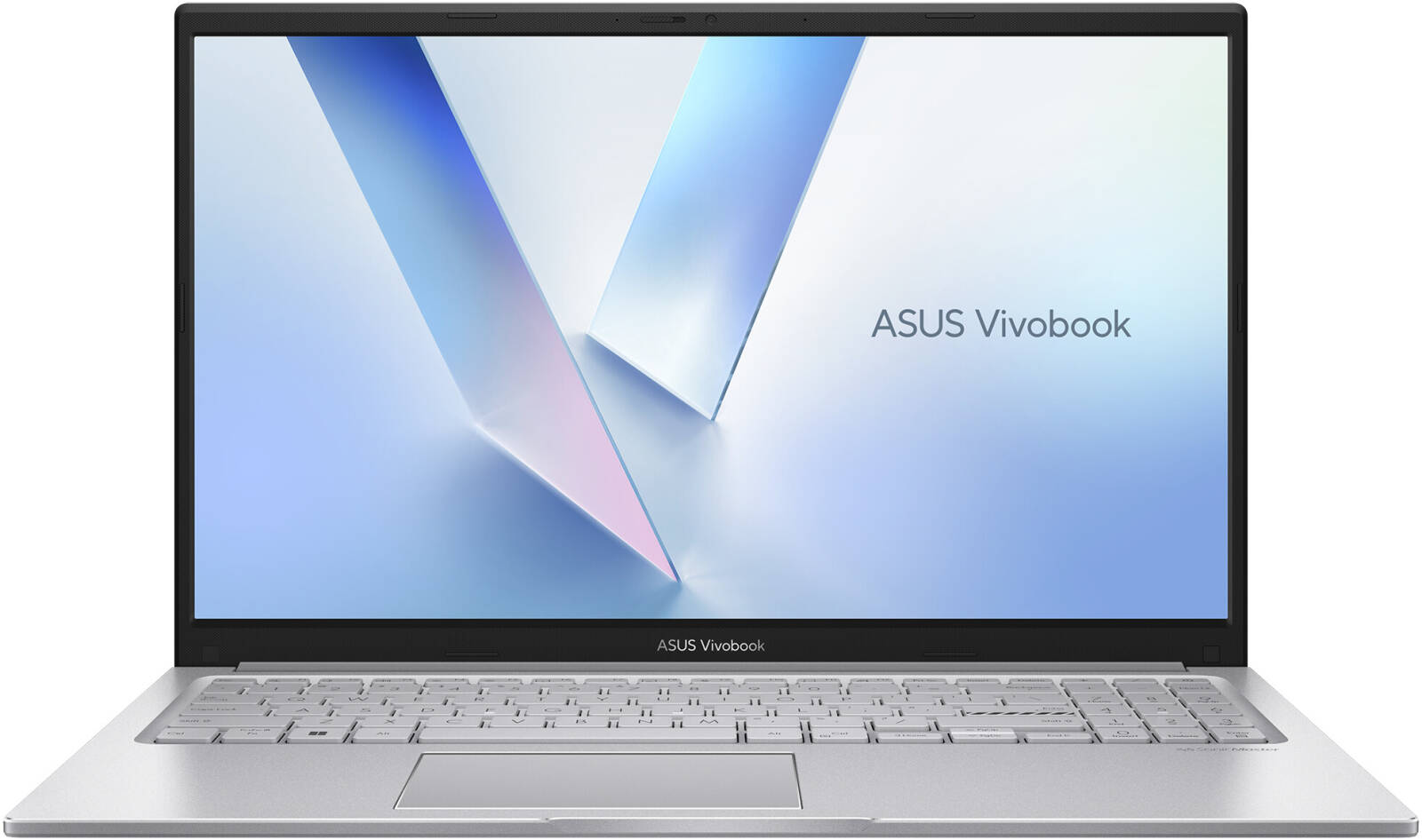 ASUS Vivobook 15 X1504VA Laptop, 15.6" FHD IPS 60Hz Display, Intel Core 7 Processor 150U, 8GB RAM, 512GB SSD, Intel Graphics, English Keyboard, No OS, Cool Silver | 90NB13Y2-M01K70 - Image 1