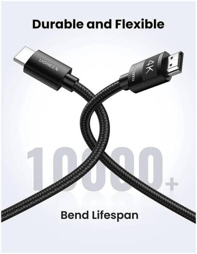 UGREEN HDMI CABLE 15M BLACK thumbnail 2