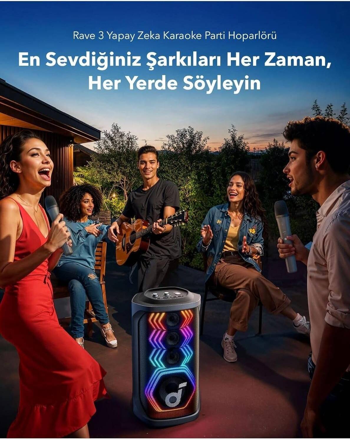 Anker Soundcore Rave 3 Party Speakers-A31A3 thumbnail 2