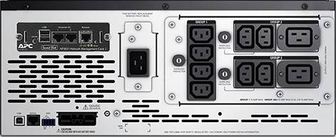 APC SMX3000HVNC Smart-UPS X 3000VA Short Depth Tower/Rack Convertible LCD 200-240V WITH Network Card | SMX3000HVNC thumbnail 7