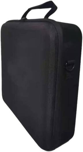 Travel Storage Handbag, Protective Luxury, Adjustable Handle Bag, For Playstation 5, Waterproof / Shockproof Cases, Larger Capacity, Black | PS5-BAG-BK thumbnail 4