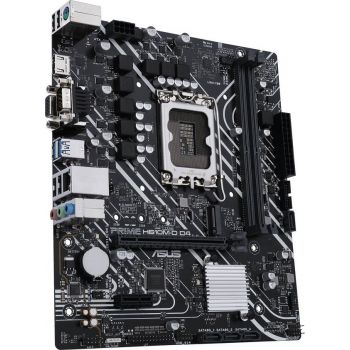 Asus Prime H610M-D D4 Mic ATX Motherboard, LGA 1700 Socket, DDR4 Support, PCIe 4.0, M.2 Slot, 1Gb Ethernet, HDMI, D-Sub, USB 3.2 Gen, SATA 6 Gbps, COM Port, LPT / RGB Header | 90MB1A00-M0EAY0 thumbnail 3
