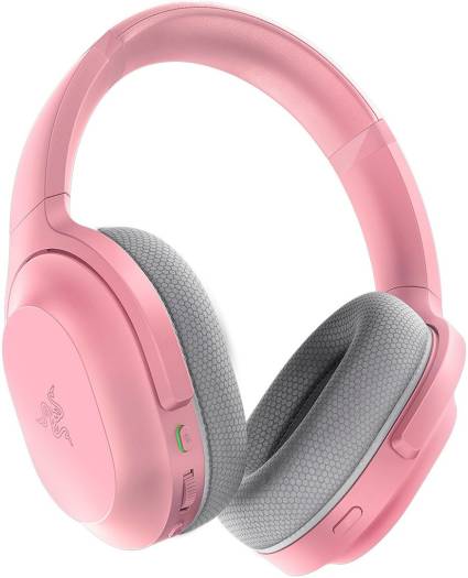 Razer Barracuda Wireless Gaming Headset, 50mm TriForce Titanium Drivers, USB Type-C 2.4GHz/Bluetooth, Integrated NC Mic, 40H Battery, For PC, PS, Android, iOS, Quartz Pink | RZ04-03790300-R3M1 thumbnail 4