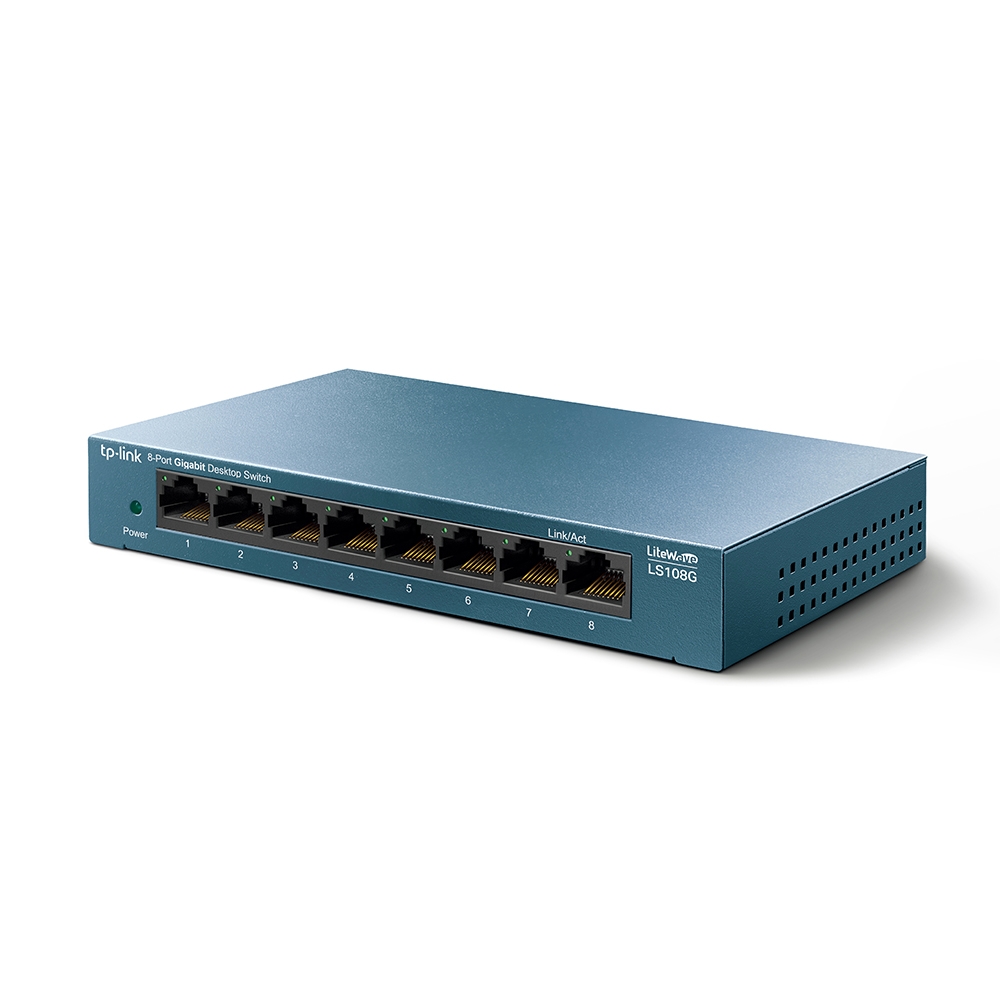 TP-Link Lite Wave 8-Port Gigabit Desktop Switch | LS108G thumbnail 7