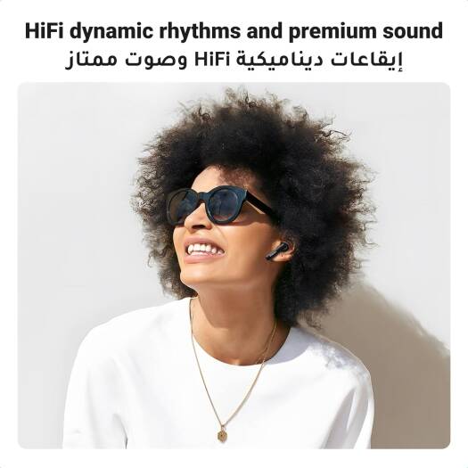 UGREEN HiTune T3 Active Noise Cancelling Wireless Earbuds, Bluetooth V5.2, Upto to 7Hrs Playtime, IPX5 Water Resistant, 1.5Hrs Charging Time, USB-C Charging Port, Black | 90401 thumbnail 9