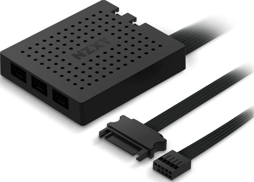 Nzxt Aer RGB 2 PWM 140mm Fan, Advanced Lighting Customizations, Winglet Tips, Fluid Dynamic Bearing, LED, Twin Fans, Lighting Controller Included, White | HF-2814C-DW thumbnail 5