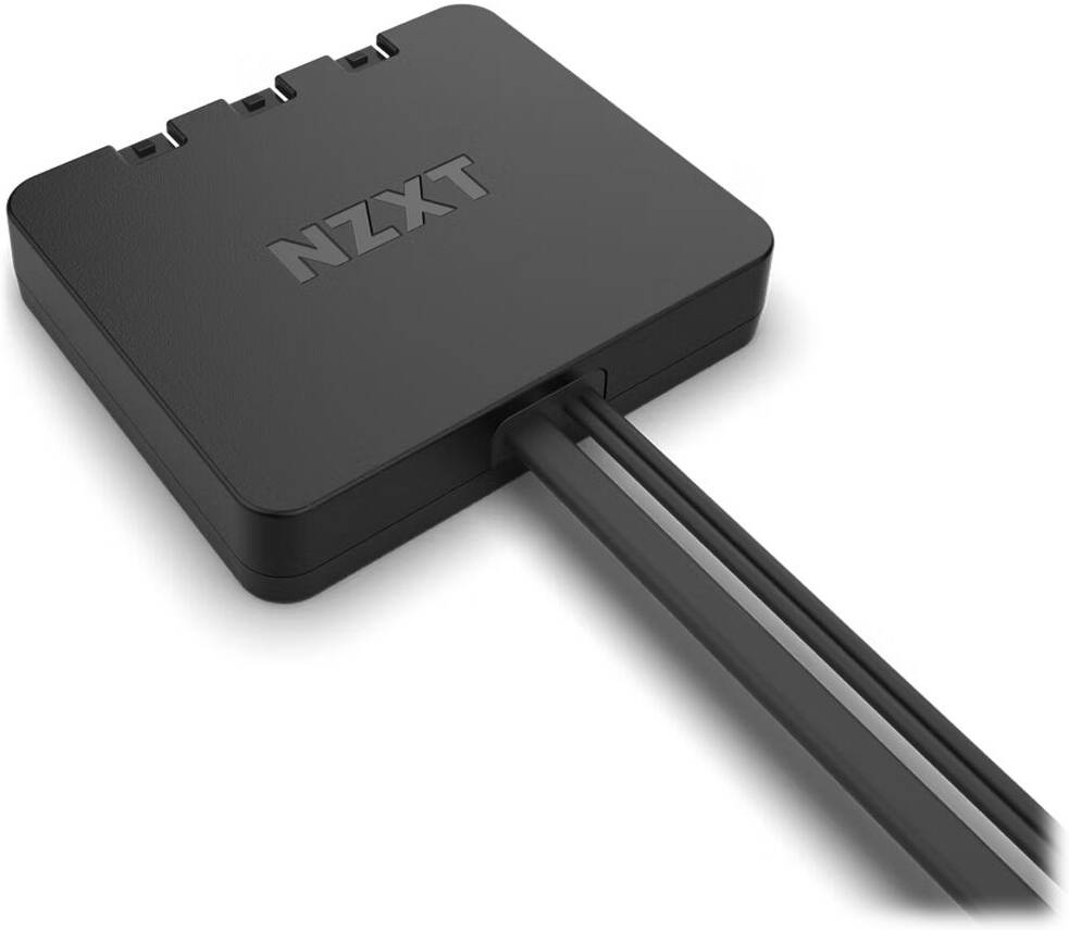 NZXT F140 RGB Core Hub-Mounted Fans with RGB Controller, High Airflow & Static Pressure, Up to 1800 RPM Speed, FDB, 78.86 CFM Airflow, Sync Lighting with Controller, 2 Pack, White | RF-C14DF-W1 thumbnail 7