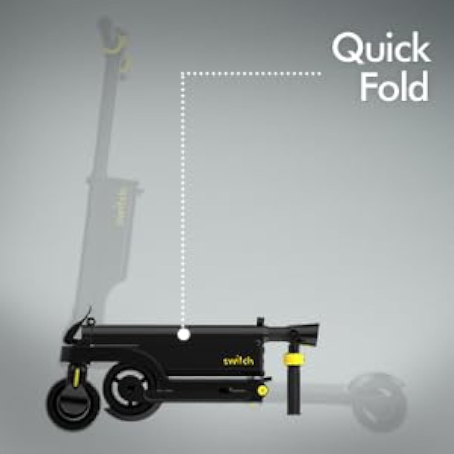 SWITCH ES-A125 E-SCOOTER BACKPACK FOLDING BLACK thumbnail 2