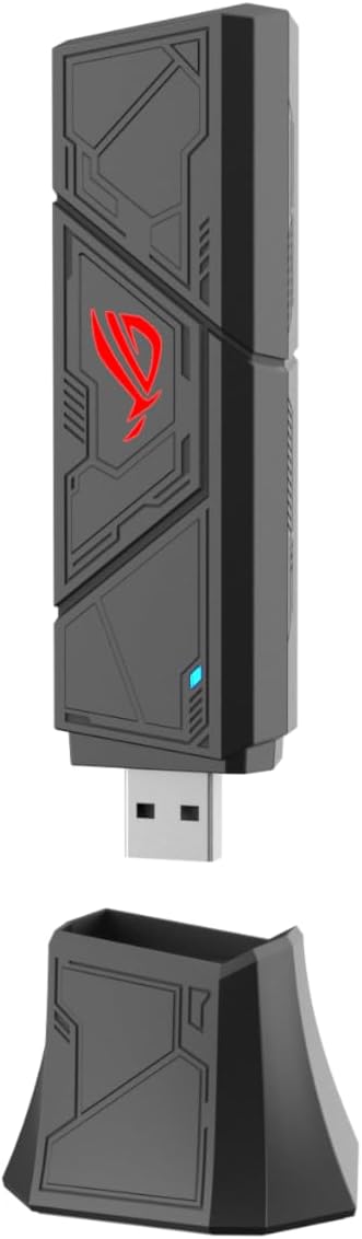 ASUS ROG USB-BE92 Tri-Band BE6500 WiFi 7 USB Adapter, 6GHz Band | 90IG09I0-MO0B00 thumbnail 7