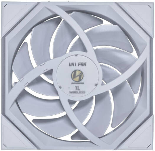 ian-Li UNI FAN TL Wireless Case Fan, 140mm Fan Size, 1800 RPM Fan Speed, 103.9 CFM Fan Airflow, Fluid Dynamic Bearing, 4-PIN PWM, PA66 LCP, Single Pack, White | 14TL1W1W thumbnail 3