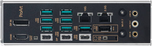 ASUS ProArt X870E-Creator WIFI AM5 ATX Motherboard, AMD X870E Chipset, 4x DDR5 DIMM Slots, 192GB Max Memory, 4x M.2 PCIe Slots, 2x PCIe 5.0 x16 Slots, Bluetooth v5.4 | 90MB1IG0-M0EAY0 thumbnail 2