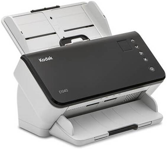 Kodak Alaris E1040 Scanner, 40ppm/80ipm Speed, 600dpi Optical Resolution, Up to 80 Sheets Feeder Capacity, Up to 5,000 Pages Per Day, White/Black | 8011892 thumbnail 3