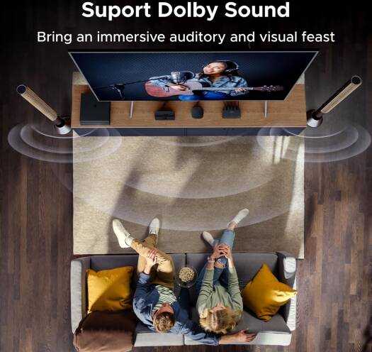 UGREEN 3 IN 1 OUT HDMI Switch, Unidirectional HDMI Splitter With Remote, Support 4K, HDR, 3D, Dolby Sound, 192kHz 24bit, Black | 55857 thumbnail 6