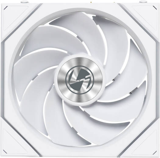 Lian-Li UNI FAN TL 120 Reverse Blade Wireless Case Fan, 120mm Fan Size, 2300 RPM Fan Speed, 83.4 CFM Fan Airflow, Fluid Dynamic Bearing Type, PBT & PA66 Material, Singe Pack, White | 12RTL1W1W thumbnail 2