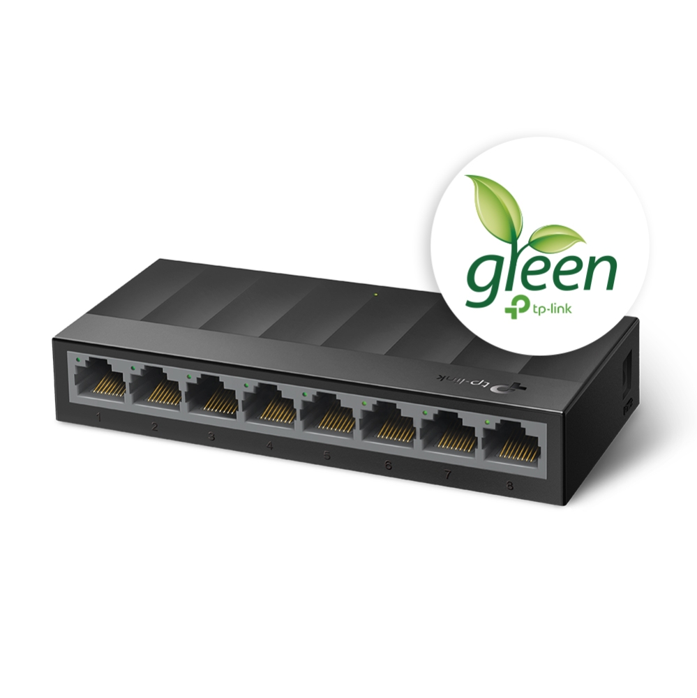 TP-Link Lite Wave 8-Port Gigabit Desktop Switch | LS1008G thumbnail 4