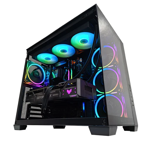 Mity Gaming PC - AMD Ryzen 7 8700F 8 Cores 16 Threads, NVIDIA RTX 5070 Ti 16GB, 32GB DDR5 RAM 6000MHz, 1TB SSD Gen 4, 850W PSU, 360mm Liquid Cooler, Wi-Fi + BT, Win11 Pro - Image 1