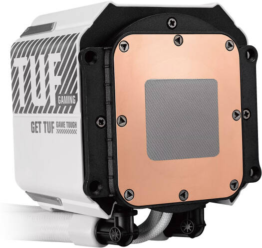 ASUS TUF Gaming LC III 360 ARGB Liquid CPU Cooler, 2.8" Full Color IPS LCD Display, 360mm Radiator Size, 3x MF-12 aRGB Fans, 2600 RPM Fan Speed, 90.78 CFM Airflow, White | 90RC0192-B0EAY0 thumbnail 8