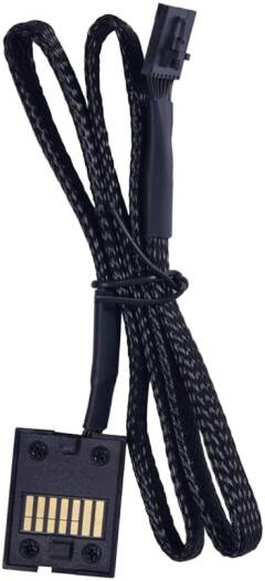 Lian Li Uni Fan TL 120 Case Fan, 1.6" LCD, 120mm Fan Size, 1900 RPM Fan Speed, 62 CFM Airflow, PA66 / PBT Materials, Fluid Dynamic Bearing, Single Pack, Black | G99.12TLLCD1B.00 thumbnail 5