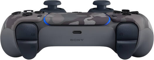 Sony PlayStation 5 DualSense Wireless Controller, Haptic Feedback & Adaptive Triggers, Bluetooth, Built-in Mic, Headset Jack & Speaker, Built-in Battery & USB Type-C, Grey Camouflage | G-CAMO thumbnail 5
