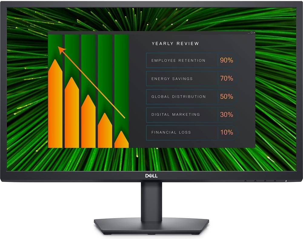 Dell E2423HN 24" VA Monitor, Full HD (1080p) 1920 x 1080 @ 60 Hz Refresh Rate, 8ms Response Time, 16 9 Aspect Ratio, 16.7 Million Colors, Anti-Glare Coating, HDMI, VGA, Black | E2423HN - Image 1