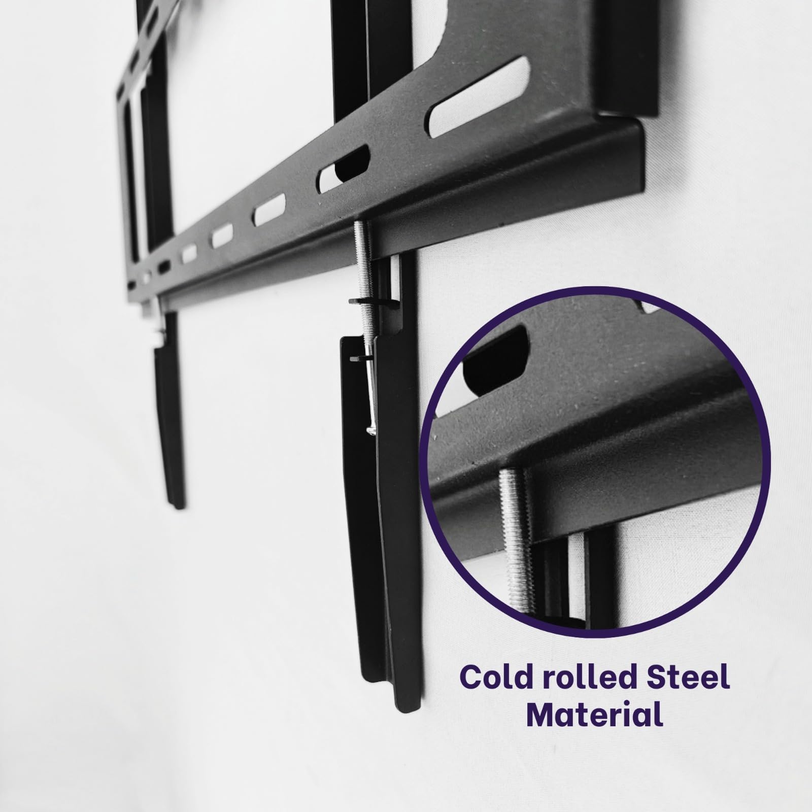 AZTECH 26"-75" Fixed Wall Mount, 55Kgs Load Capacity, ELITE Series thumbnail 3