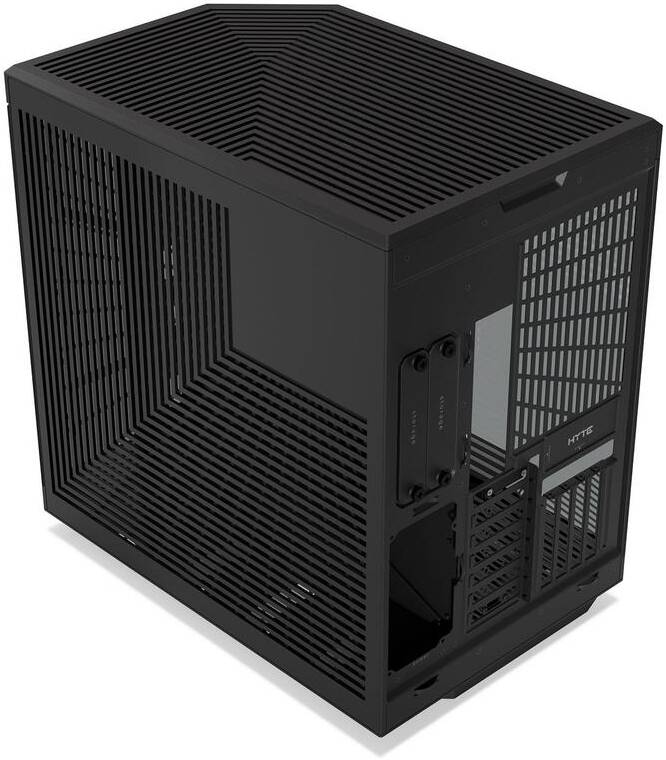 HYTE Y70 Touch Infinite Dual Chamber Mid-Tower ATX Computer Case, 14.5" 688 x 2560 (2.5K) Touch Display, Up to 10 Fans & 360mm Radiator Support, Black | CS-HYTE-Y70TTI-BB thumbnail 5