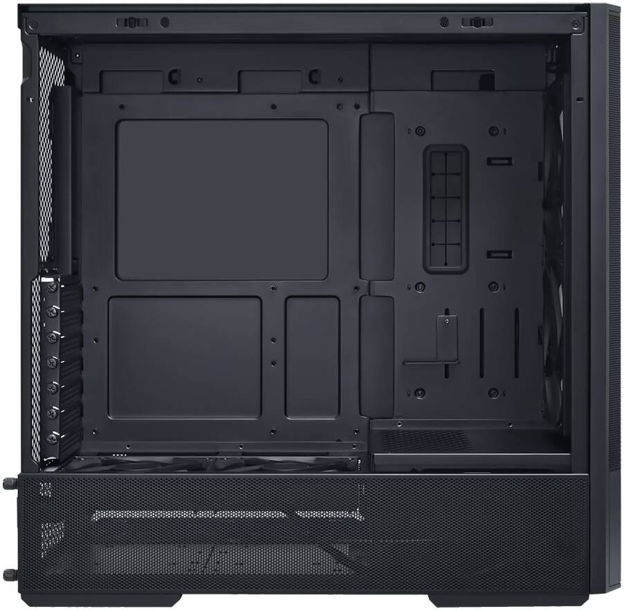 Lian Li Lancool 207 Mid Tower Case, 2x 140mm & 2x 120mm Pre-Installed Fan, Up to 360mm Radiator & 8x Fan Support, Steel & 4mm Tempered Glass Support, Black | G99.LAN207RX.00 thumbnail 4