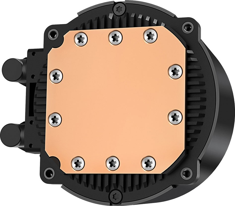 Deepcool Gammax L360 A-RGB WH AIO Liquid Cooler, 500-1800 RPM Fan Speed, 69.34 CFM Airflow, Hydro Bearing, 4 Pin PWM Fan Connector, 12 VDC Rated Voltage, Black | DP-H12CF-GL360-ARGB thumbnail 5