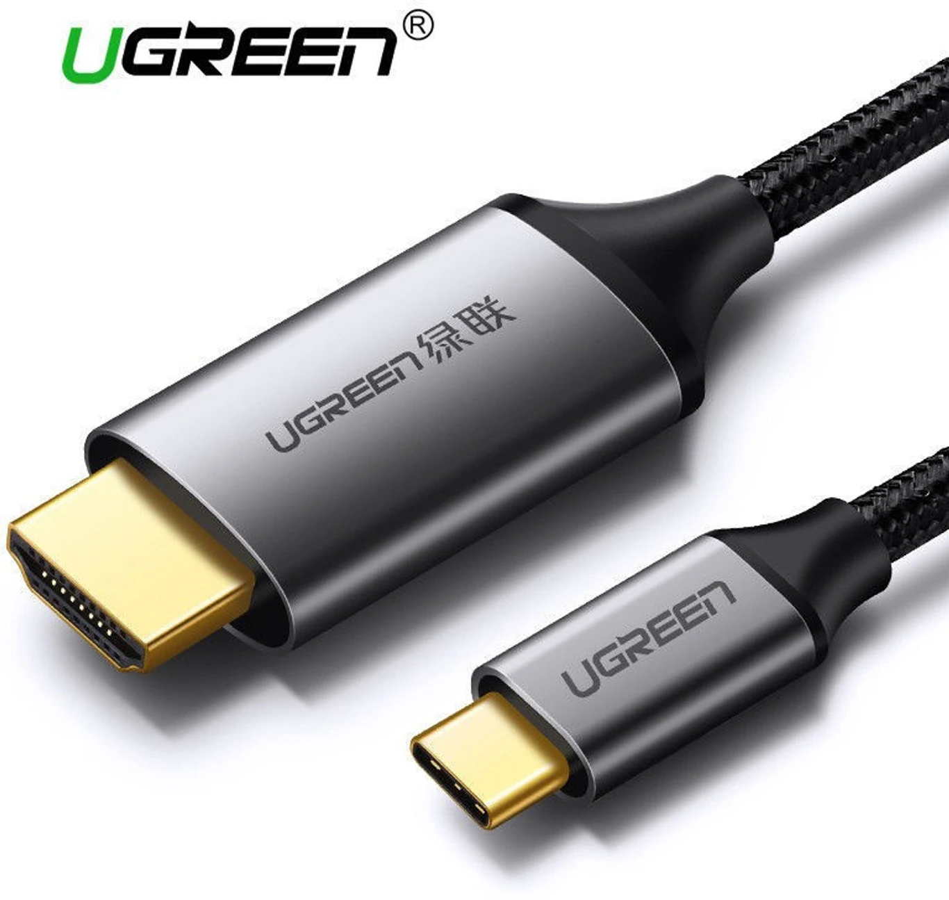 UGREEN HDMI 4K CABLE MALE TO MALE 1.5M BLACK - Image 1