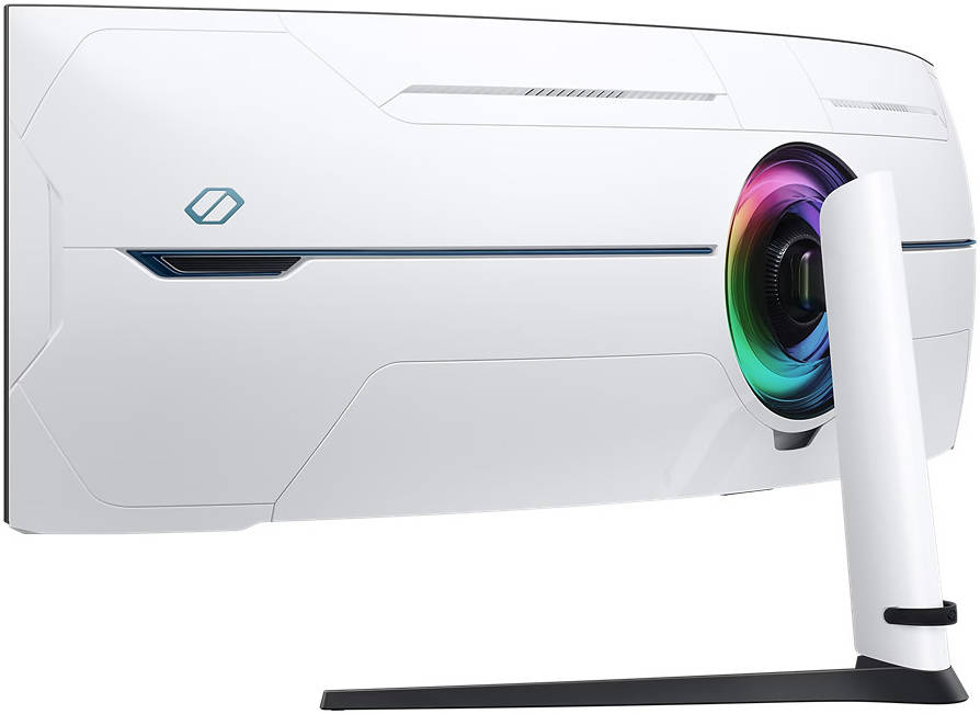 SAMSUNG 57" Odyssey Neo G9 G95NC Dual UHD Curved Gaming Monitor, Quantum Matrix, 240Hz / 1ms(GTG), 1B Color, Display HDR1000 , AMD FreeSync Premium Pro, HDMI / DP / USB Hub 3.0, White | LS57CG952NMXUE thumbnail 4