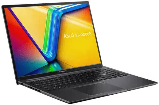 ASUS Vivobook 16 M1605YA Laptop, 16" WUXGA IPS LED Display, AMD Ryzen 7 7730U Processor, 8GB RAM, 512GB SSD, AMD Radeon Integrated Graphics, English Keyboard, NO OS, Indie Black | 90NB10R1-M017P0 thumbnail 4