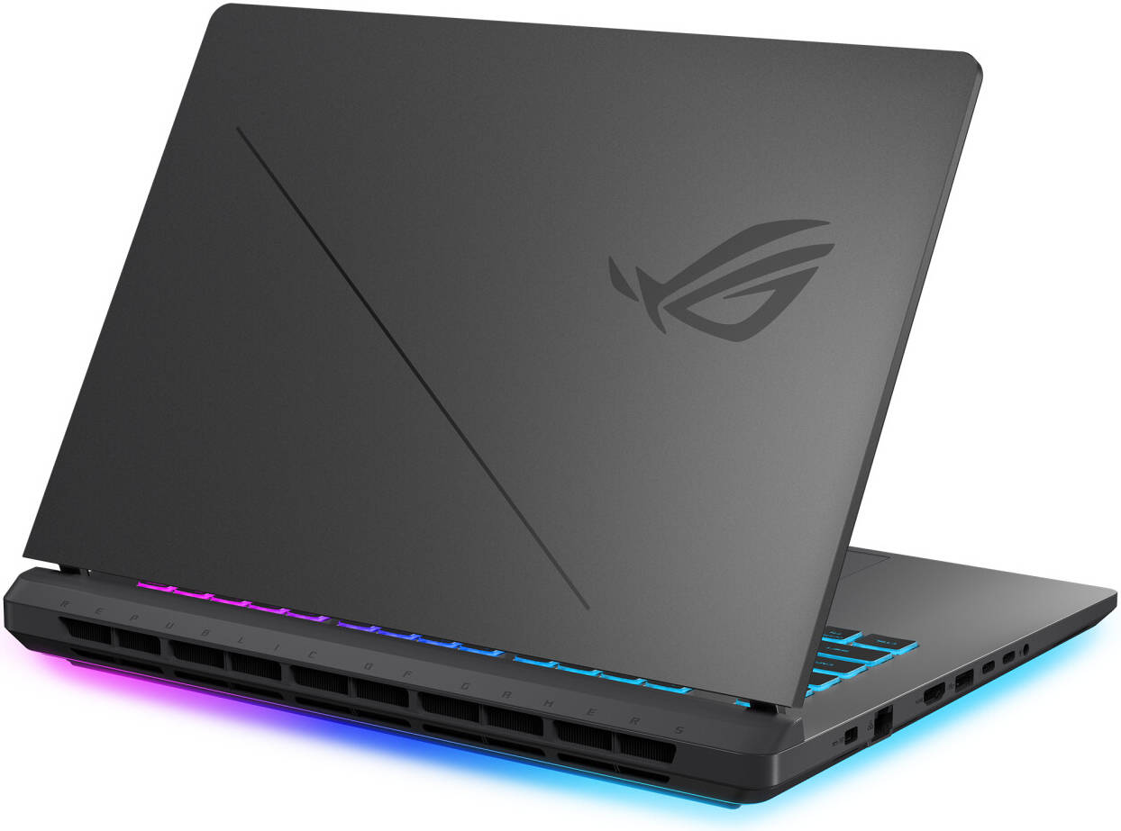 ASUS ROG Strix G16 G615LM Gaming Laptop, 16" WQXGA IPS 240Hz Display, Intel Core Ultra 7 255HX, 16GB RAM, 1TB SSD, RTX 5060 8GB GDDR7 GPU, English-Arabic K/B, Win11, Eclipse Gray | 90NR0LJ1-M004S0 thumbnail 4