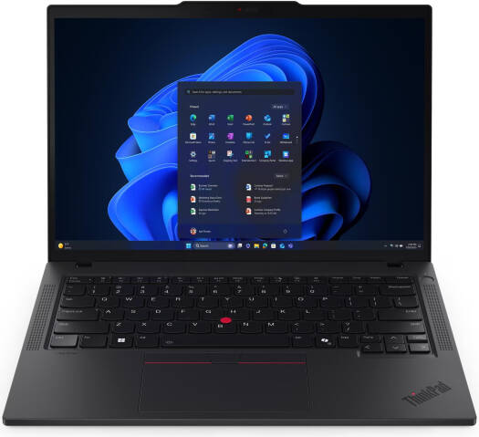 Lenovo ThinkPad T14 Gen 6 Laptop, 14" WUXGA IPS 60Hz Display, Intel Core Ultra 7 255U, 16GB RAM, 512GB SSD, Intel Graphics, English-Arabic K/B, Win11Pro, Black | 21QCS03100 - Image 1