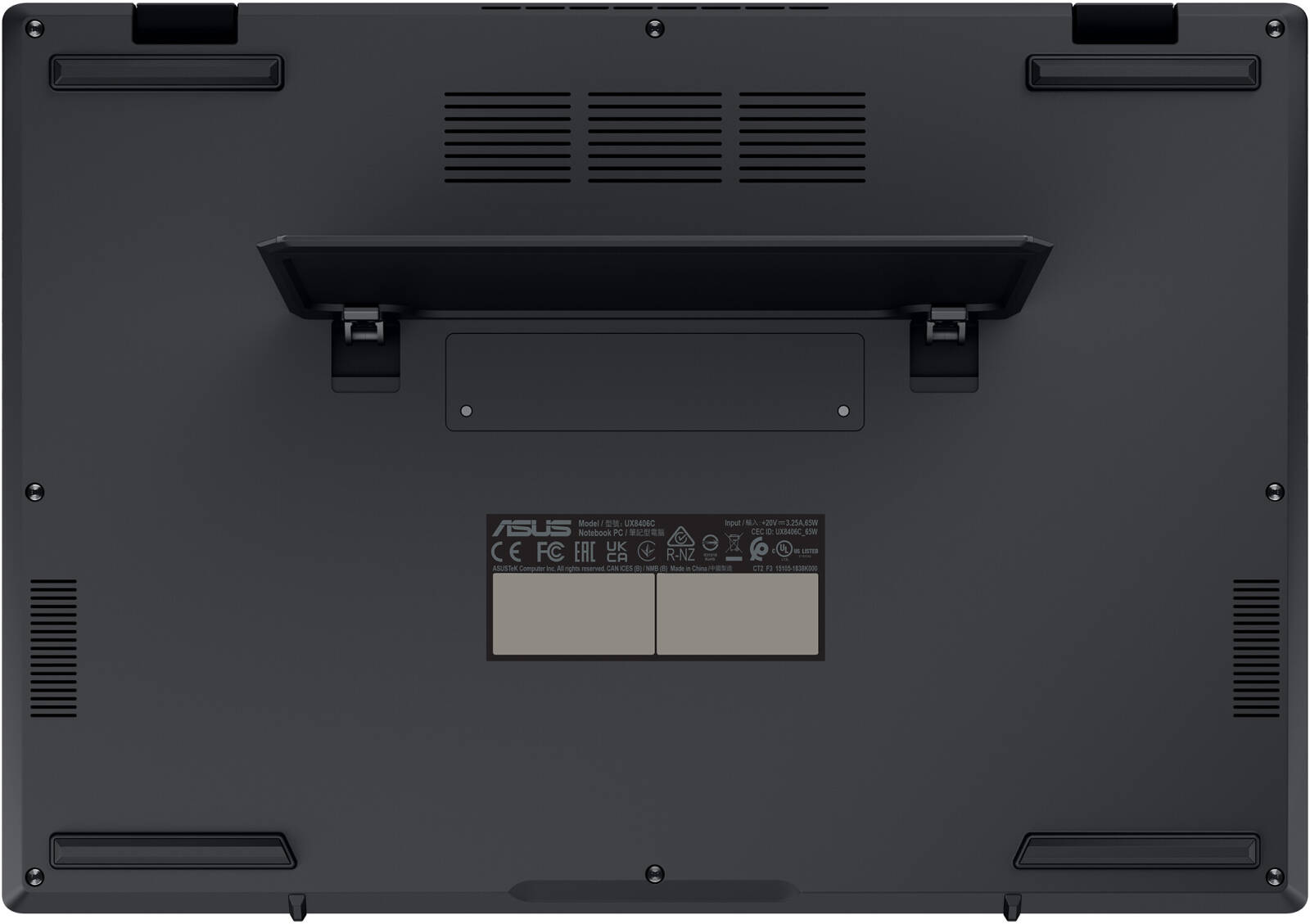 ASUS Zenbook DUO UX8406CA Laptop, 14" 3K OLED 120Hz Touch Display, Intel Core Ultra 7 255H, 32GB RAM, 1TB SSD, Intel Arc Graphics, English - Arabic keyboard, Win11, Inkwell Gray | 90NB14X1-M00AV0 thumbnail 6