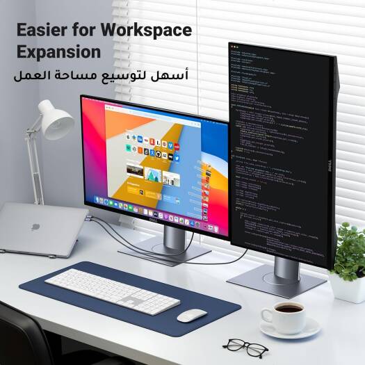 UGREEN 8K USB C to HDMI Cable, 8K@60Hz,4K@240Hz/144Hz,HDMI 2.1 Type C Adapter,Compatible iPhone 15, iPad 10/Pro/Air/Mini,Samsung Galexy Series, MacBook, Surface Pro7,Huawei P60 Pro, 2 Meters | 15850 thumbnail 3