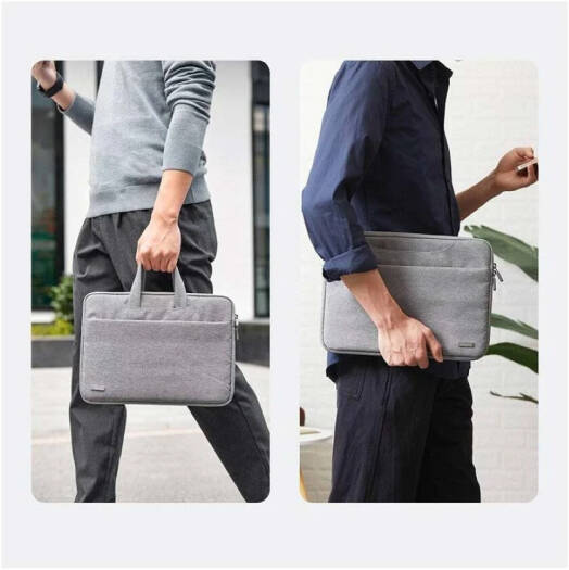 Ugreen LP437 Sleeve Carry Bag For 14"-14.9" Inch Laptops, Oxford Fabric, Advanced Protective Design, Three-layered Structure, Enhanced Portability, Grey | 50337 thumbnail 4
