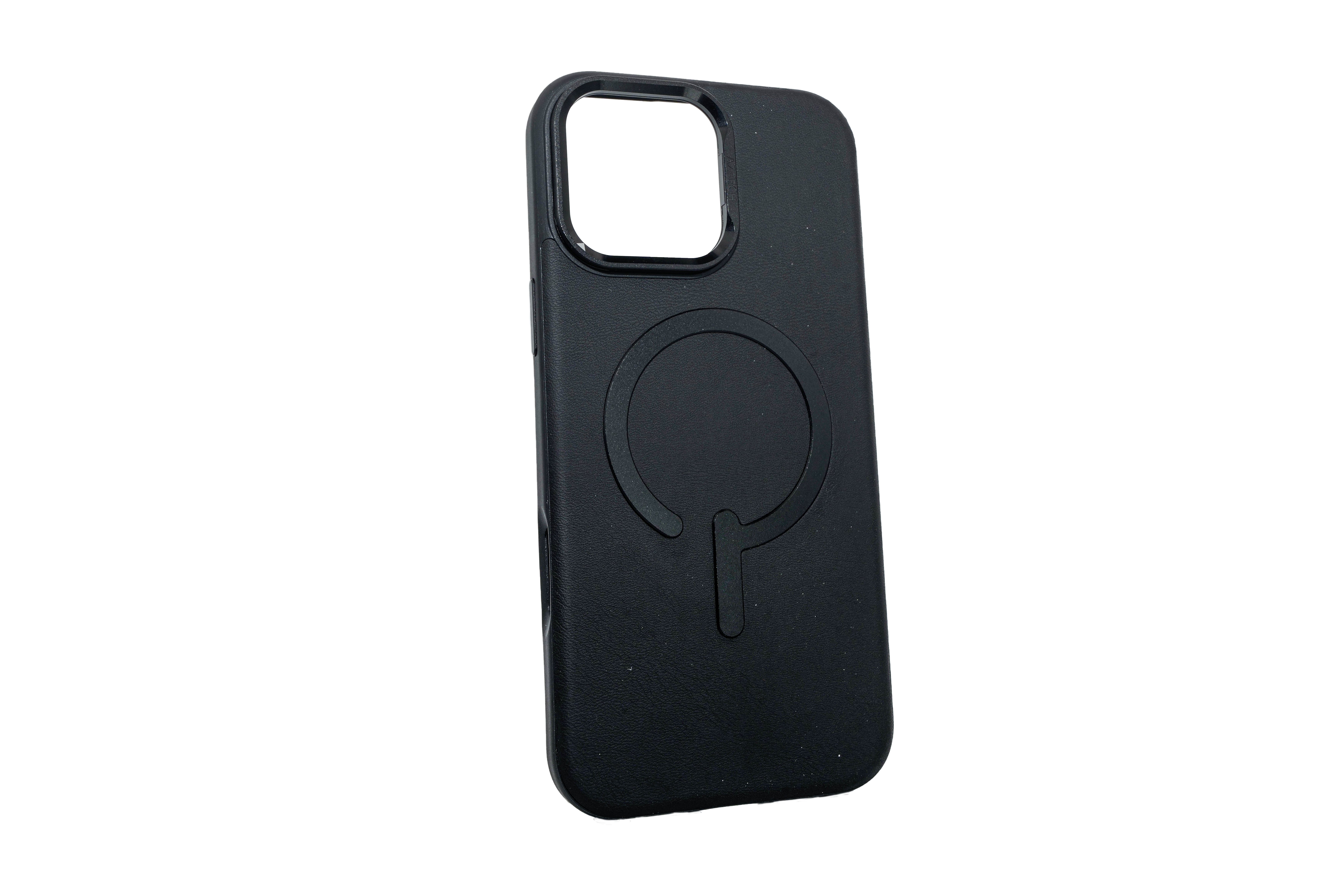 AZTECH Premium Leather Case 13 Pro Max Black thumbnail 3
