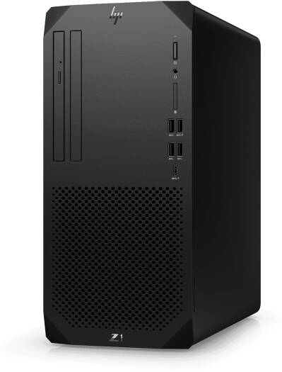 HP Z1 G9 Tower Desktop Computer, Intel Core i7-13700 Processor, 8GB DDR5 RAM, 1TB SATA 3.5" Storage, Intel UHD Graphics 770, No OS, Black | 7F0E3AV thumbnail 3