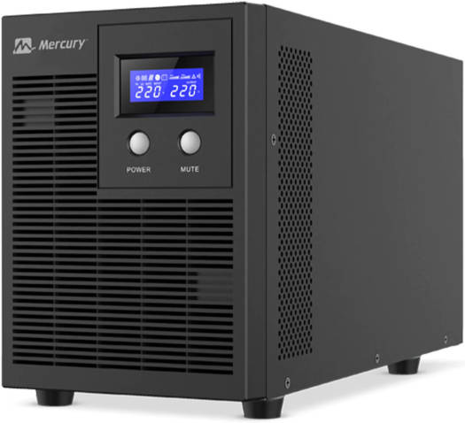 Mercury Elite 3200VA Smart UPS, 3200VA 2000W Power, LCD Display Built-in AVR, Overload and Short Circuit Protection, Intelligent Battery Management, Auto Restart, Black | UP000447 thumbnail 2