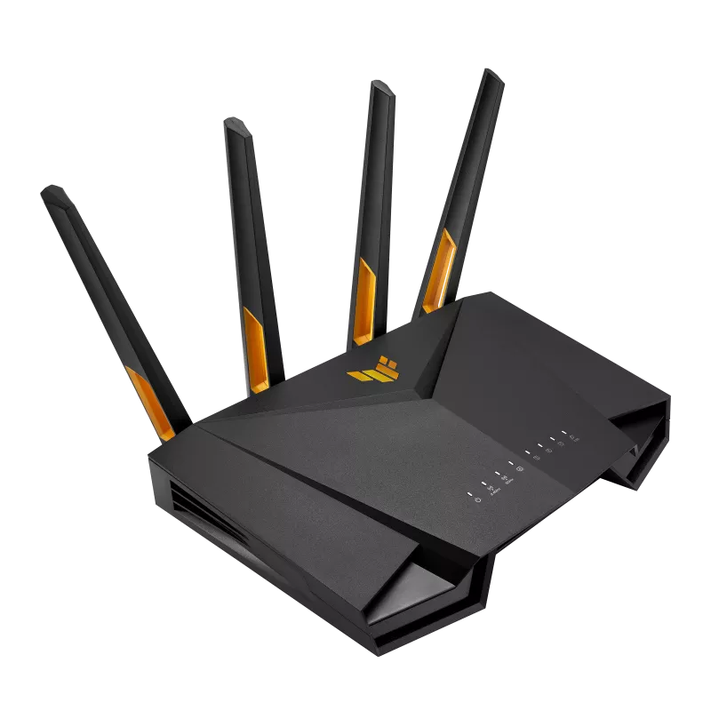 ASUS 90IG07Q0-MU9100 TUF-AX4200 TUF Gaming AX4200 Dual Band WiFi 6 Gaming Router with Mobile Game Mode, 3 steps port forwarding, 2.5Gbps port, AiMesh for mesh WiFi, AiProtection Pro network security thumbnail 2