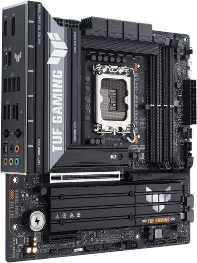 ASUS B860M MAX GAMING AX LGA 1851 Micro-ATX Motherboard, Intel B860 Chipset, 4x DIMM DDR5 Slots, 256GB Max Memory, 1 x PCIe 5.0 x16 Safeslot, 3 x M.2 Slots | 90MB1JZ0-M0EAY0 thumbnail 2