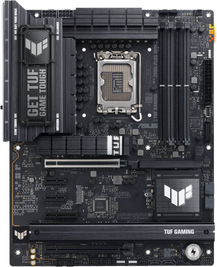 ASUS TUF Gaming Z890-Plus Wi-Fi LGA 1851 ATX Motherboard, Intel Z890 Chipset, 4x DDR5 DIMM Slots, Up to 192GB Max Memory, Wi-Fi 7 & B thumbnail 3